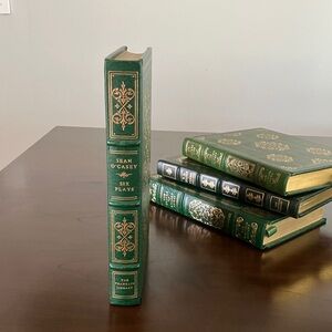 SALE 
Franklin Library leather bound book by Sean O’Casey . Six Plays.